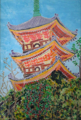 向上寺の三重塔